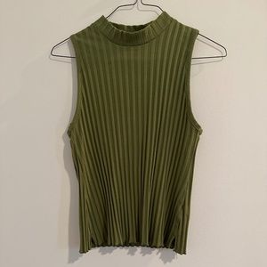 A New Day high neck ribbed tank